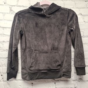 Girls Ultra Soft Fleece Hoodie Pullover Black